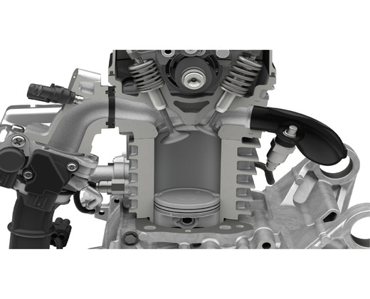 Suzuki Access 125 Combustion Chamber