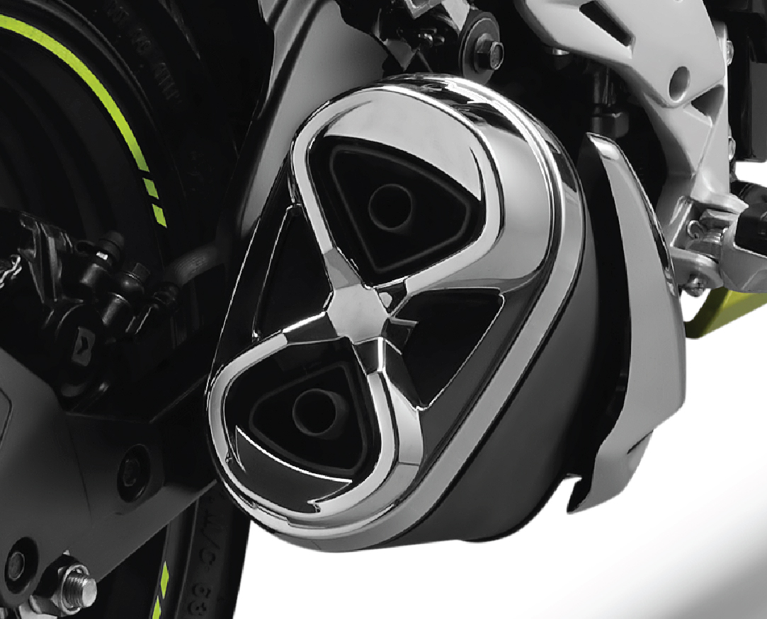 Suzuki Gixxer Twin Muffler