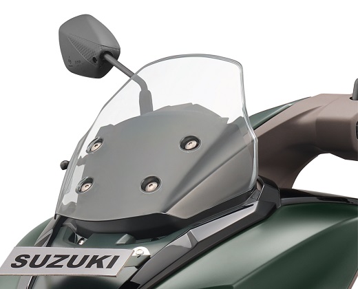 Suzuki Burgman Street Body Mounted Windscreen